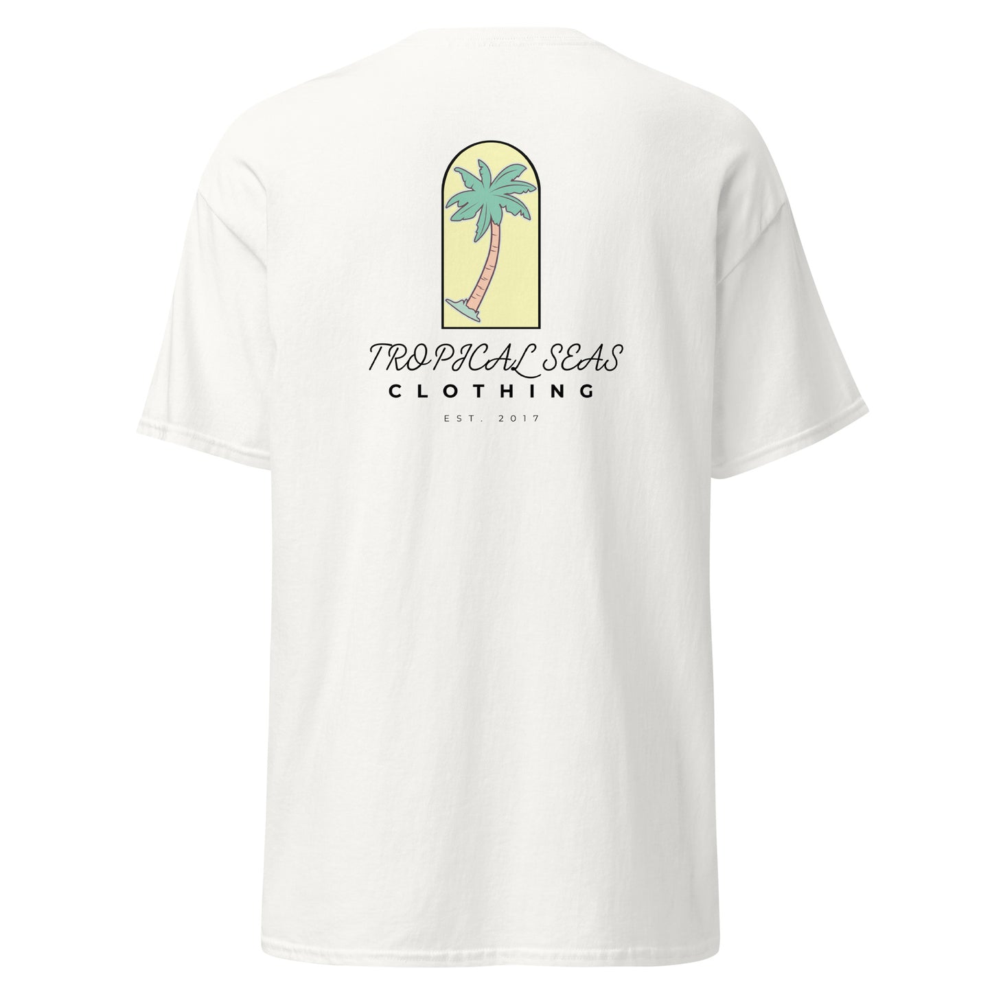 Men's Solo Palm Tree classic tee - Tropical Seas Clothing 