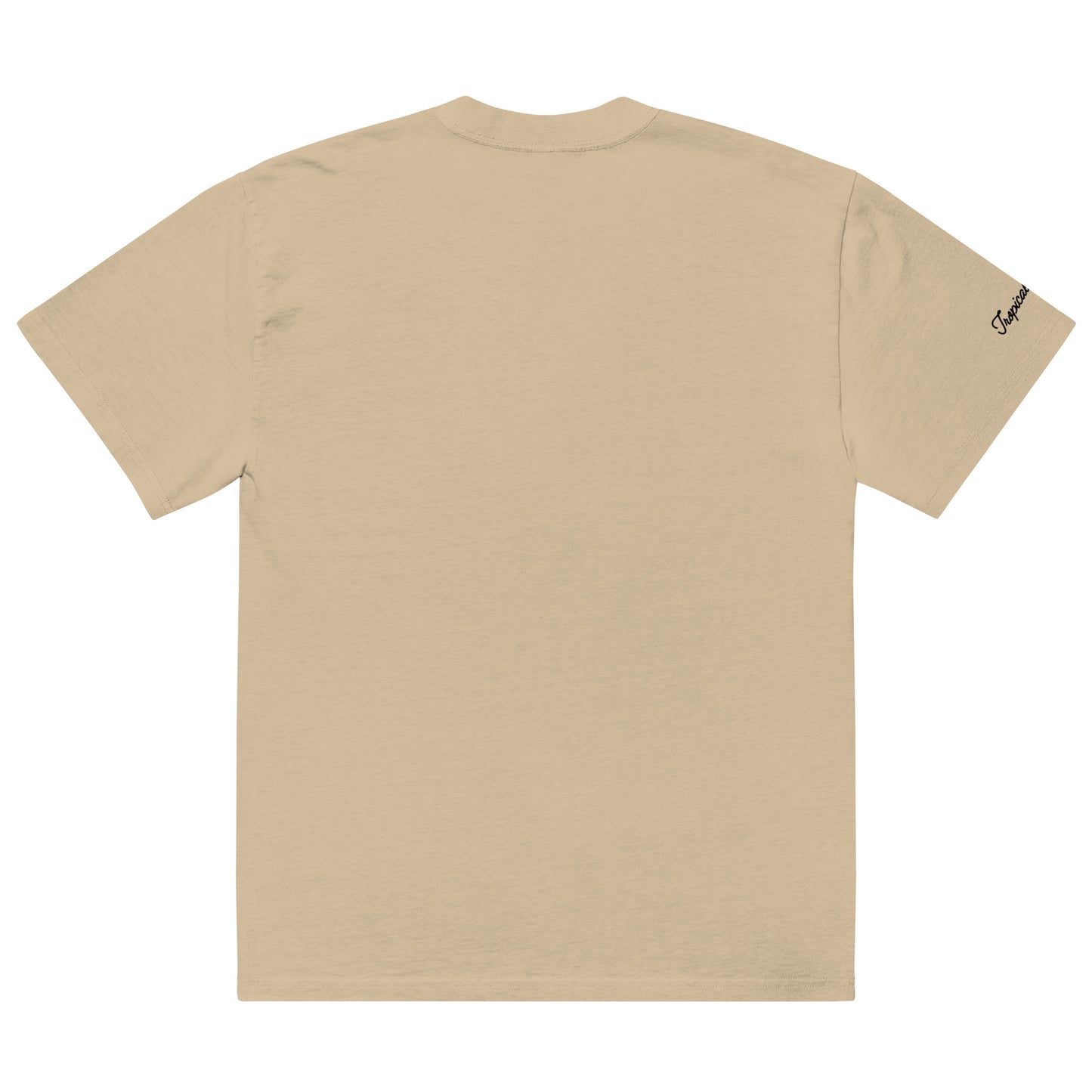 Oversized Tropical Seas Printed Faded T-shirt - Tropical Seas Clothing 