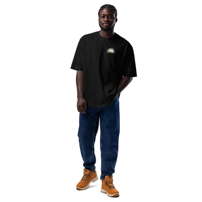 Oversized Enjoy The Ride Heavyweight T-Shirt – Urban Streetwear Essential - Sustainable Heavyweight T-shirt from Tropical Seas Clothing 