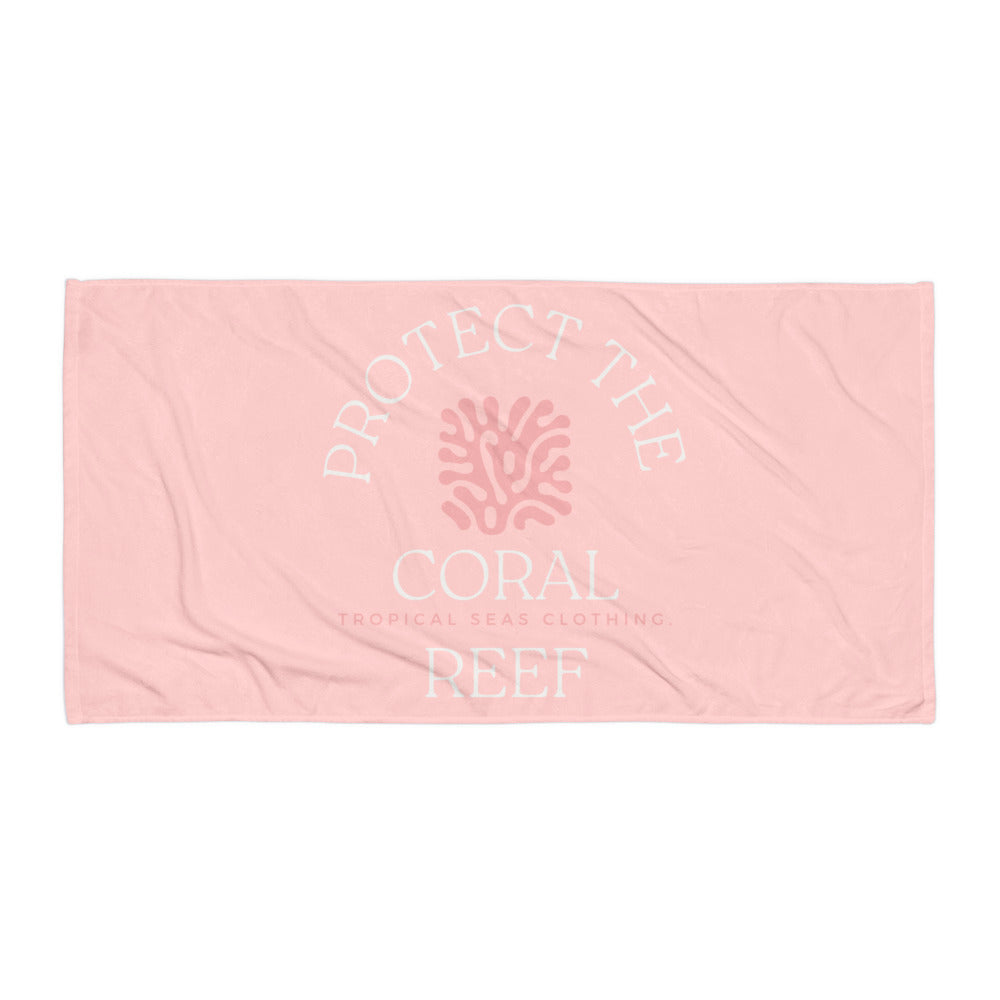 Protect the Reef Beach Towel - Sustainable Beach Towels from Tropical Seas Clothing 