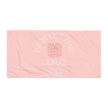 Protect the Reef Beach Towel - Sustainable Beach Towels from Tropical Seas Clothing 