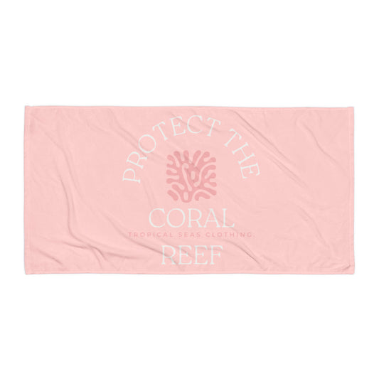 Protect the Reef Beach Towel - Tropical Seas Clothing 