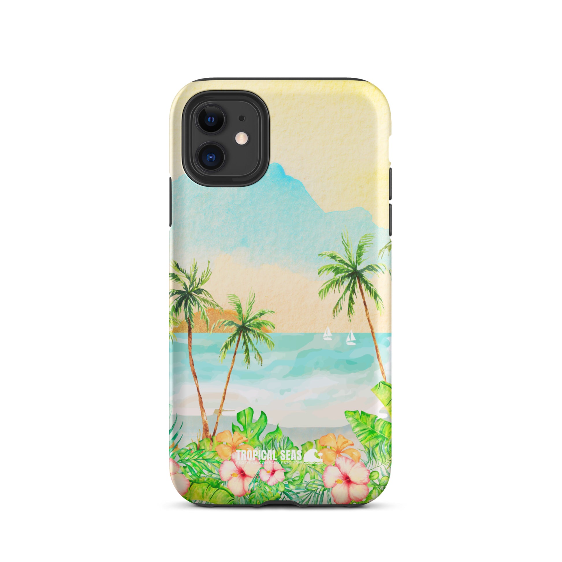 Tropical Dreaming Tough Case for iPhone® - Sustainable Mobile Phone Cases from Tropical Seas Clothing 