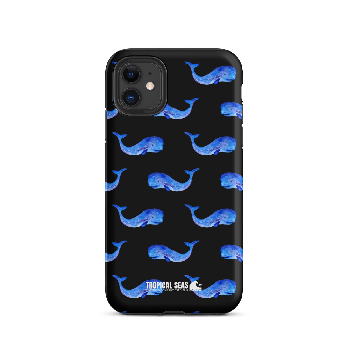 Goodnight Whale Tough Case for iPhone® - Sustainable Mobile Phone Cases from Tropical Seas Clothing 