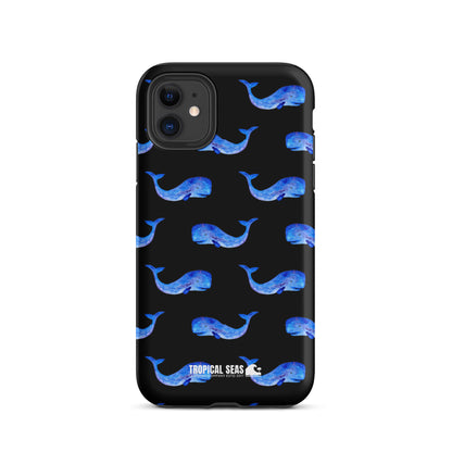 Goodnight Whale Tough Case for iPhone® - Sustainable Mobile Phone Cases from Tropical Seas Clothing 