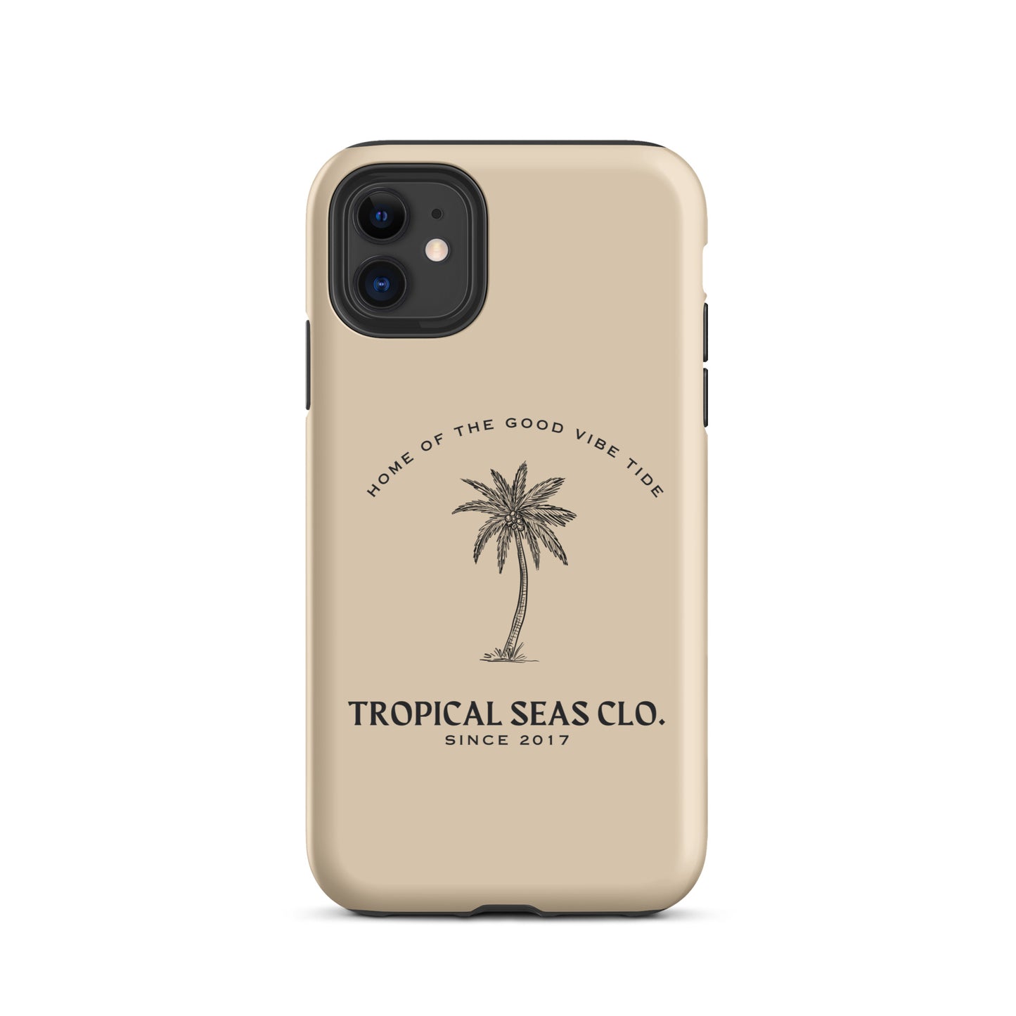 One Palm Beach Tough Case for iPhone® - Sustainable Mobile Phone Cases from Tropical Seas Clothing 