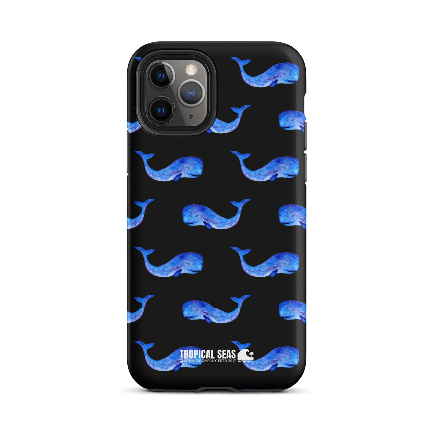 Goodnight Whale Tough Case for iPhone® - Sustainable Mobile Phone Cases from Tropical Seas Clothing 