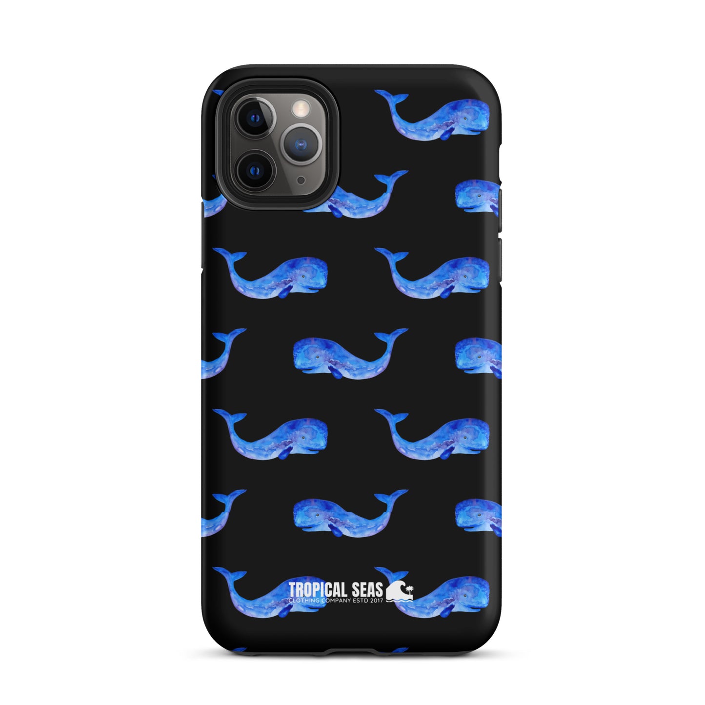 Goodnight Whale Tough Case for iPhone® - Sustainable Mobile Phone Cases from Tropical Seas Clothing 