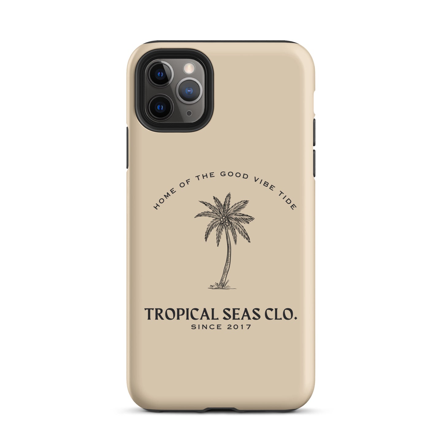 One Palm Beach Tough Case for iPhone® - Sustainable Mobile Phone Cases from Tropical Seas Clothing 