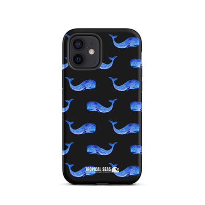 Goodnight Whale Tough Case for iPhone® - Sustainable Mobile Phone Cases from Tropical Seas Clothing 