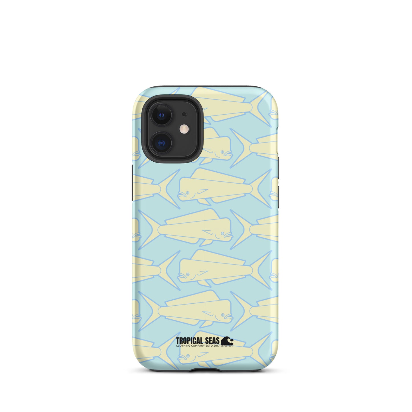 Tropical Mahi Mahi Fish Tough Case for iPhone® - Sustainable Mobile Phone Cases from Tropical Seas Clothing 