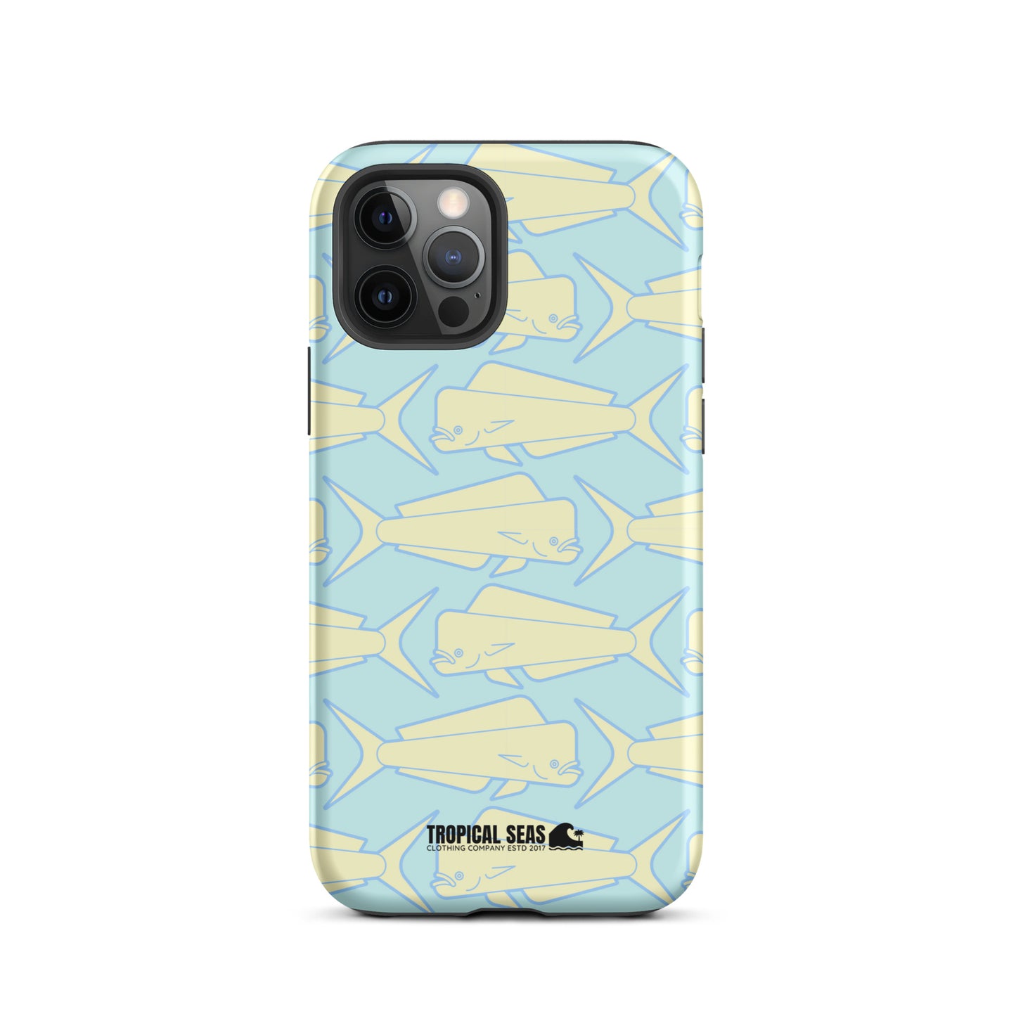 Tropical Mahi Mahi Fish Tough Case for iPhone® - Sustainable Mobile Phone Cases from Tropical Seas Clothing 