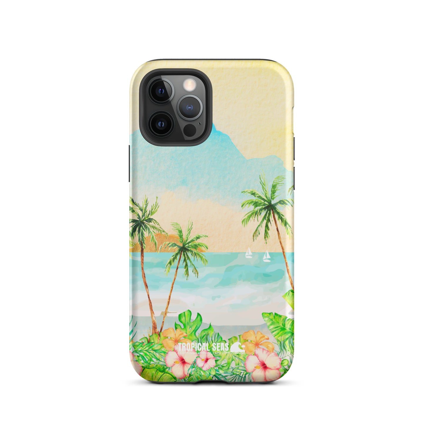 Tropical Dreaming Tough Case for iPhone® - Sustainable Mobile Phone Cases from Tropical Seas Clothing 