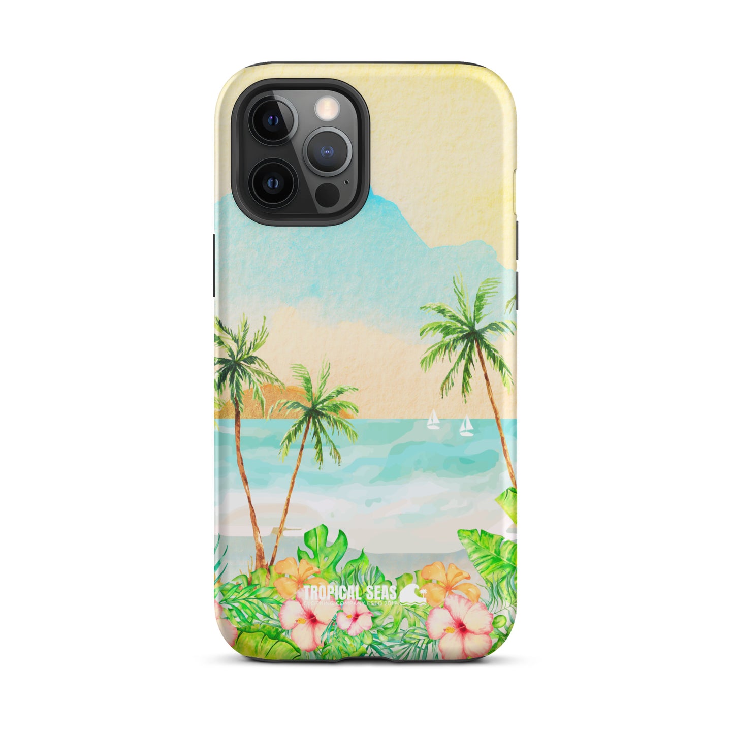 Tropical Dreaming Tough Case for iPhone® - Sustainable Mobile Phone Cases from Tropical Seas Clothing 