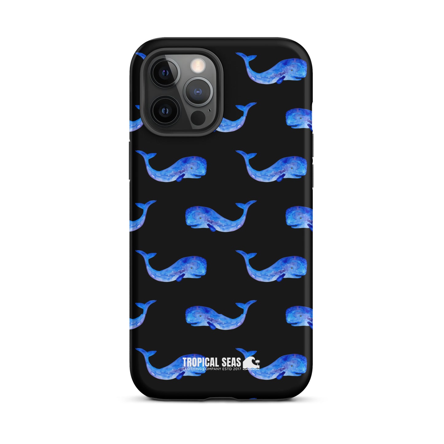 Goodnight Whale Tough Case for iPhone® - Sustainable Mobile Phone Cases from Tropical Seas Clothing 