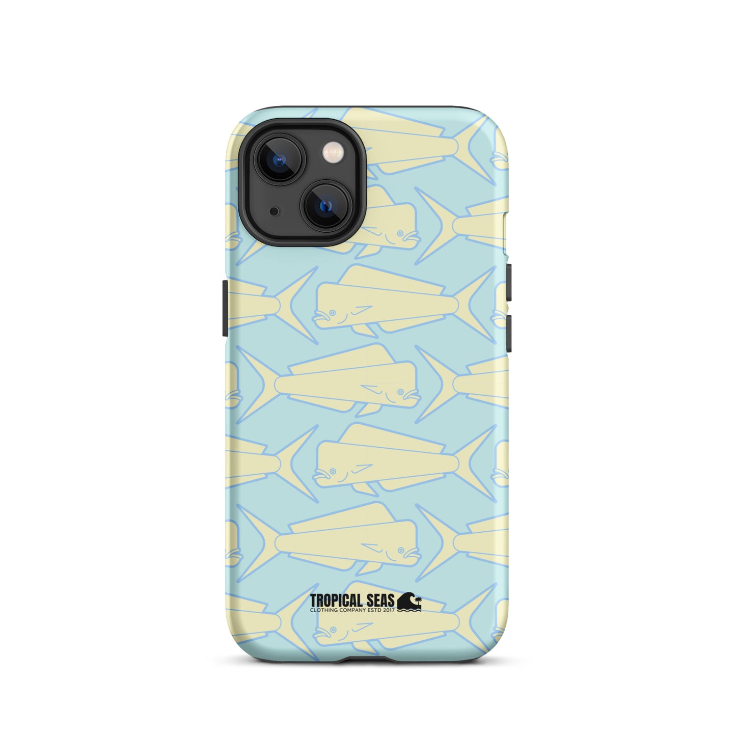 Tropical Mahi Mahi Fish Tough Case for iPhone® - Sustainable Mobile Phone Cases from Tropical Seas Clothing 