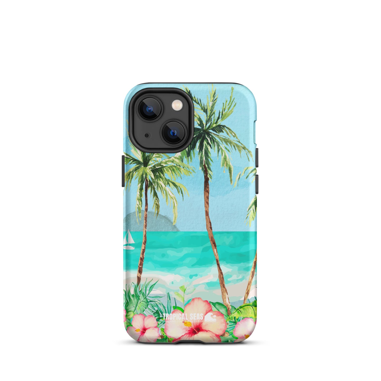 Tropical Dawn Tough Case for iPhone® - Sustainable Mobile Phone Cases from Tropical Seas Clothing 