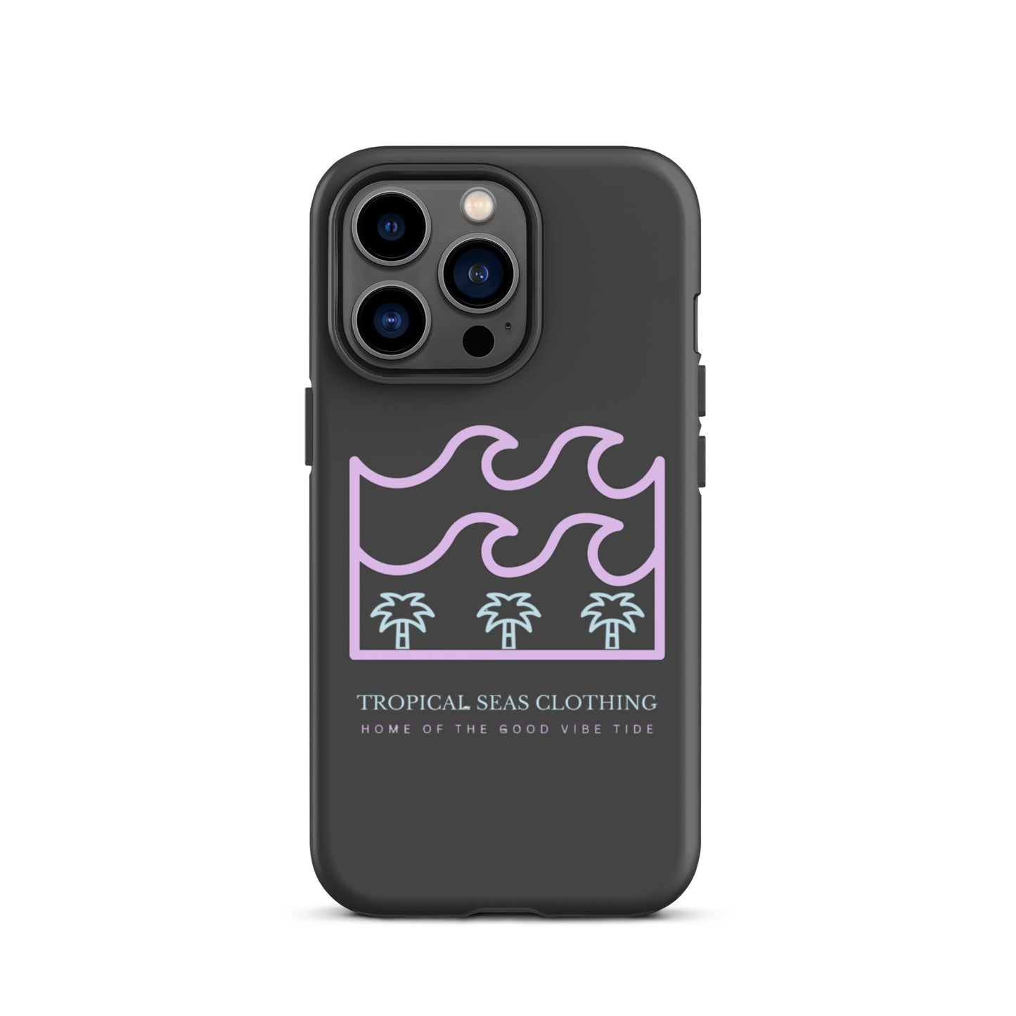 Retro Party Wave Tough Case for iPhone® - Sustainable Mobile Phone Cases from Tropical Seas Clothing 