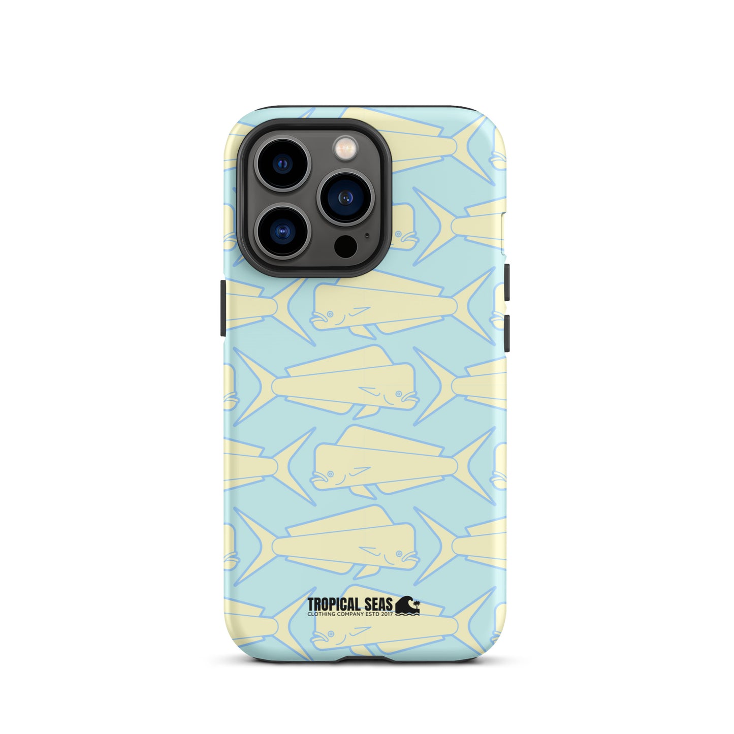 Tropical Mahi Mahi Fish Tough Case for iPhone® - Sustainable Mobile Phone Cases from Tropical Seas Clothing 