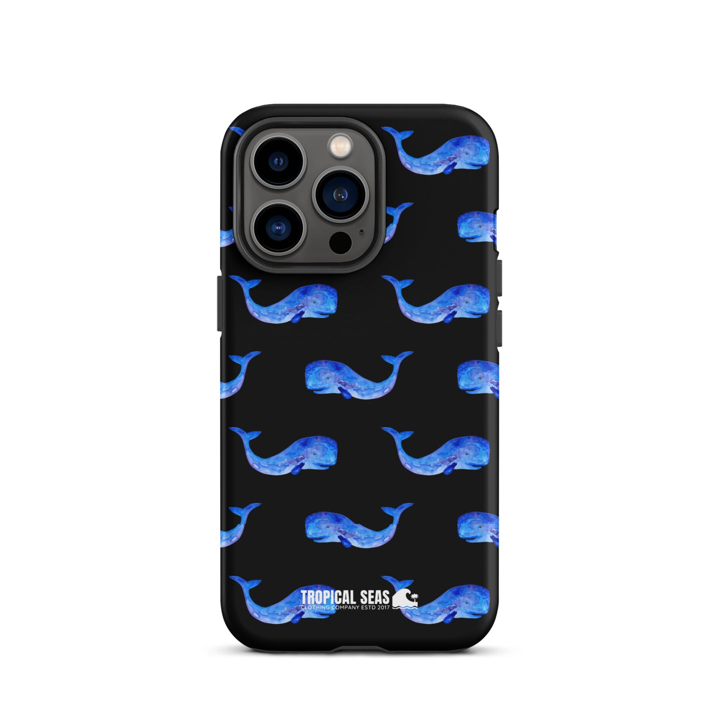 Goodnight Whale Tough Case for iPhone® - Sustainable Mobile Phone Cases from Tropical Seas Clothing 