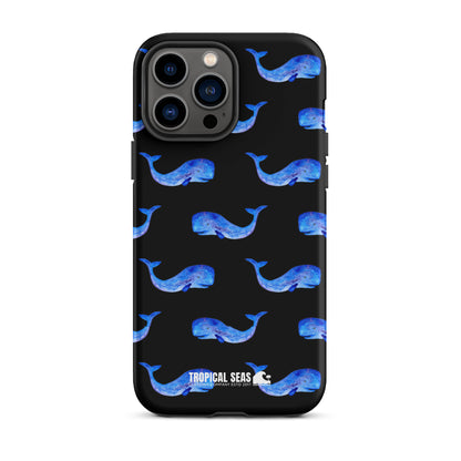 Goodnight Whale Tough Case for iPhone® - Sustainable Mobile Phone Cases from Tropical Seas Clothing 