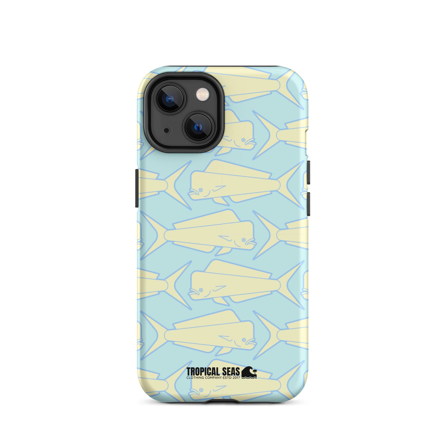 Tropical Mahi Mahi Fish Tough Case for iPhone® - Sustainable Mobile Phone Cases from Tropical Seas Clothing 