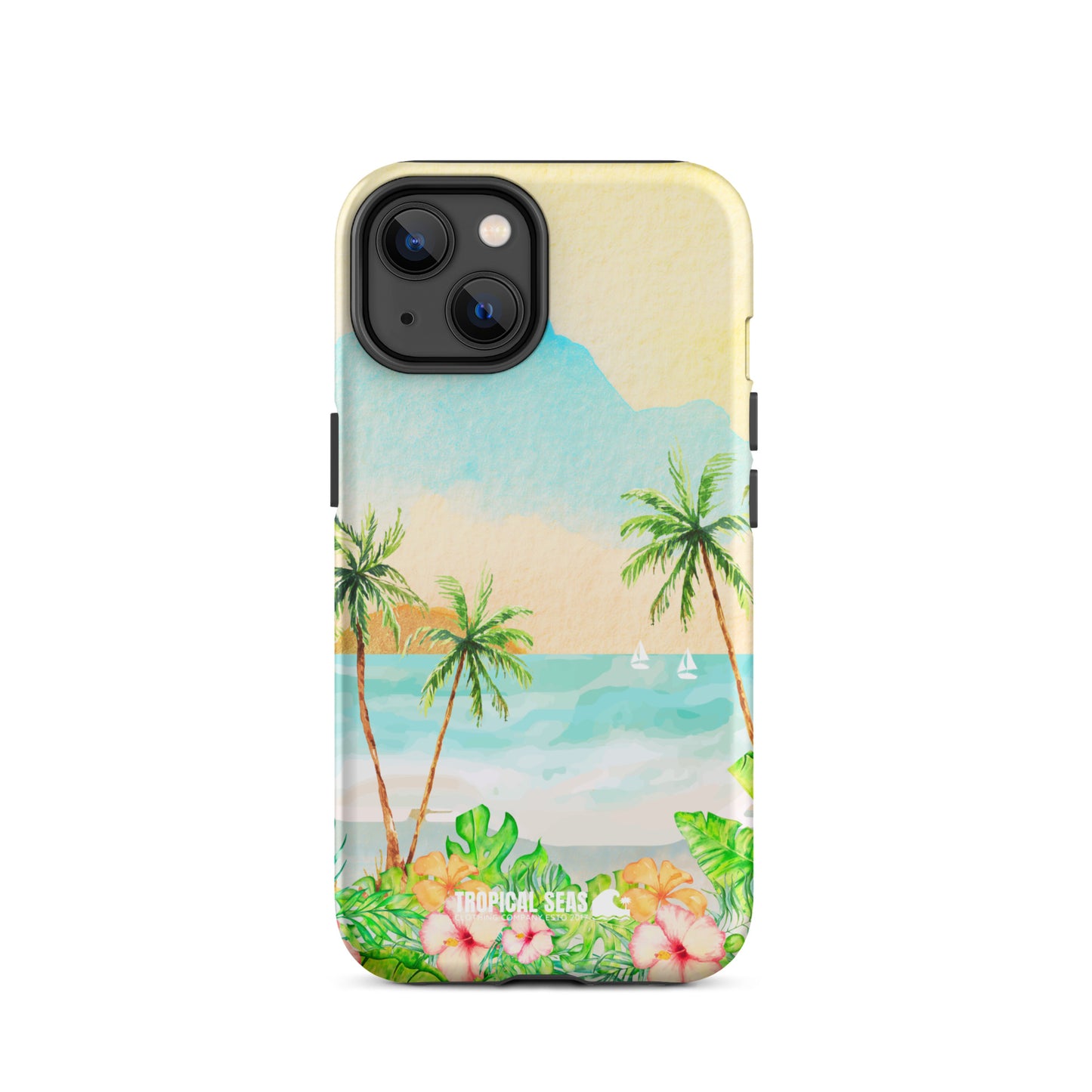 Tropical Dreaming Tough Case for iPhone® - Sustainable Mobile Phone Cases from Tropical Seas Clothing 