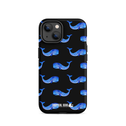 Goodnight Whale Tough Case for iPhone® - Sustainable Mobile Phone Cases from Tropical Seas Clothing 