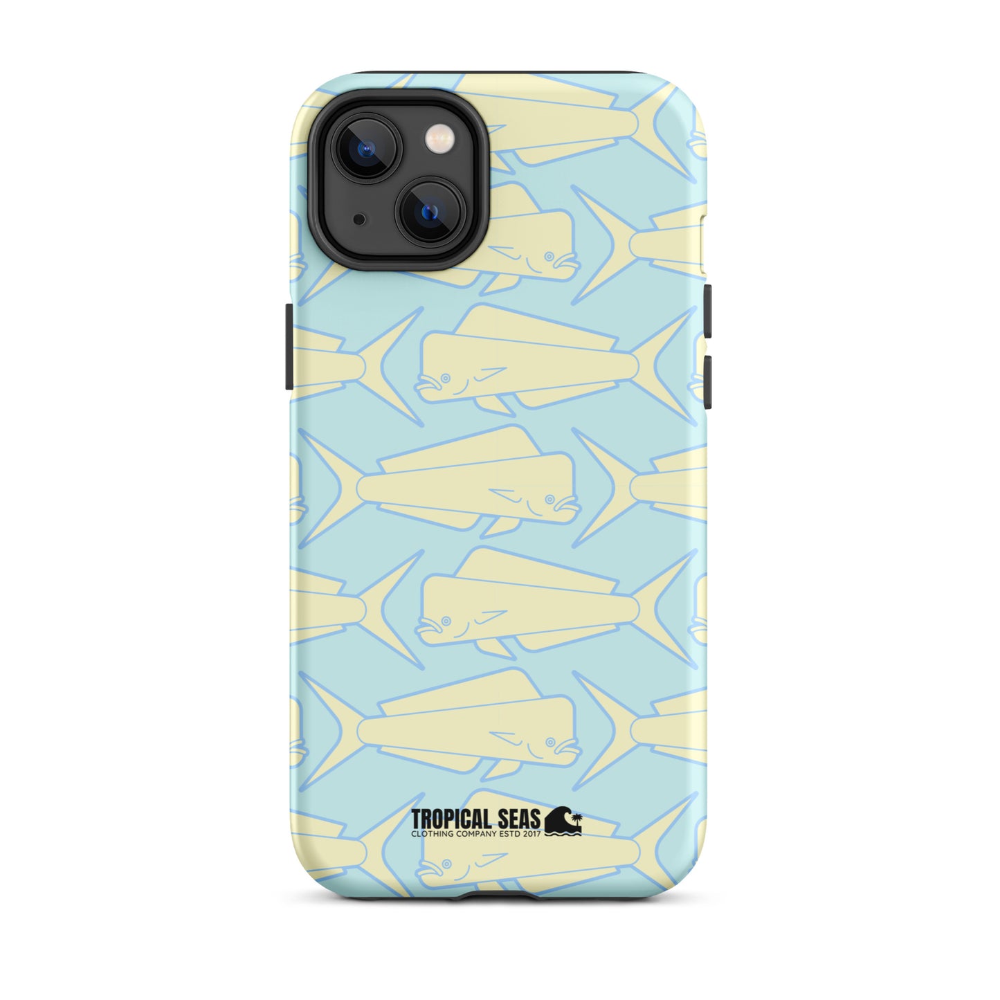 Tropical Mahi Mahi Fish Tough Case for iPhone® - Sustainable Mobile Phone Cases from Tropical Seas Clothing 