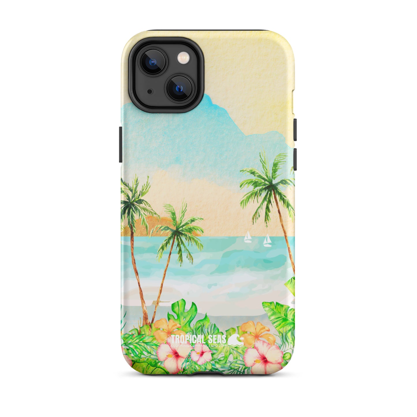 Tropical Dreaming Tough Case for iPhone® - Sustainable Mobile Phone Cases from Tropical Seas Clothing 