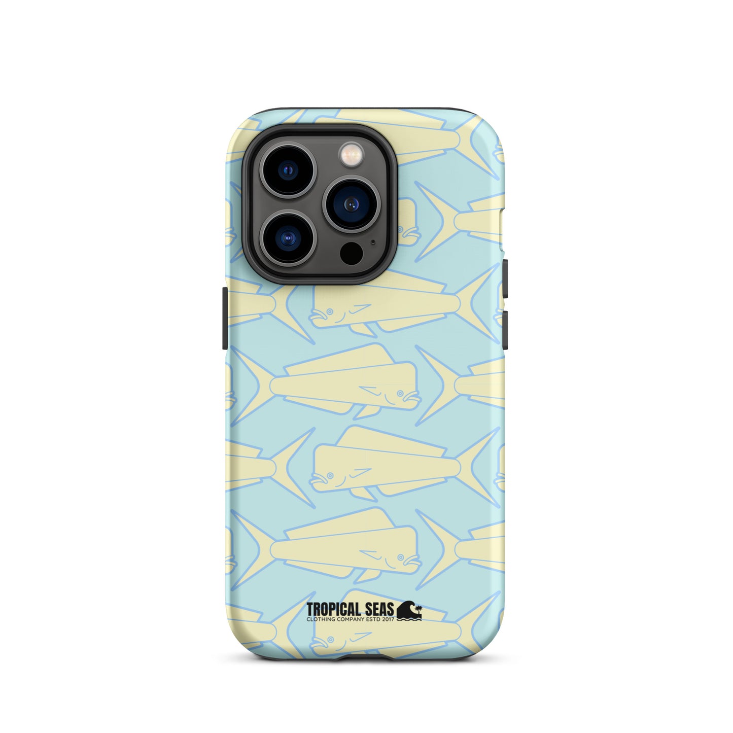 Tropical Mahi Mahi Fish Tough Case for iPhone® - Sustainable Mobile Phone Cases from Tropical Seas Clothing 