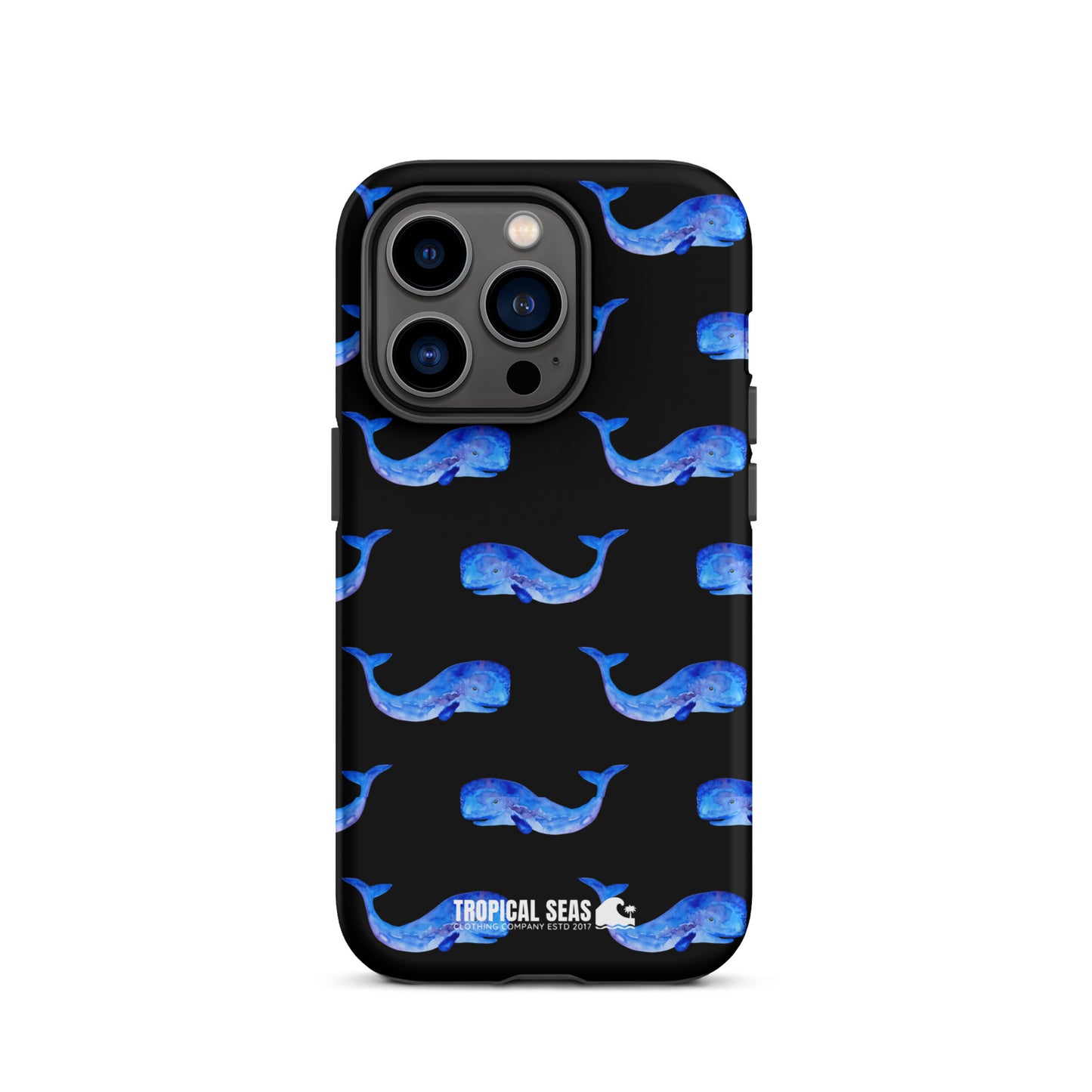 Goodnight Whale Tough Case for iPhone® - Sustainable Mobile Phone Cases from Tropical Seas Clothing 