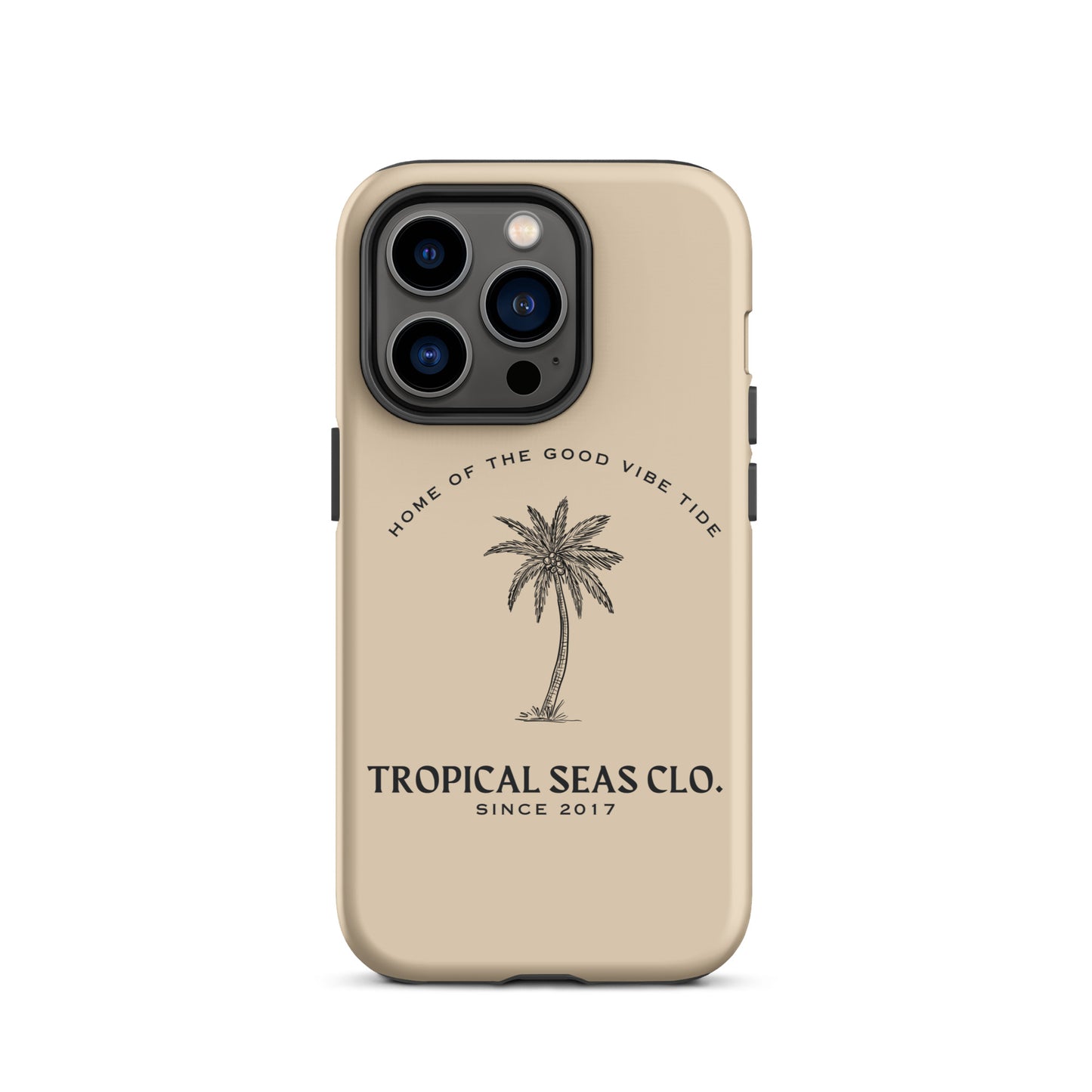 One Palm Beach Tough Case for iPhone® - Sustainable Mobile Phone Cases from Tropical Seas Clothing 