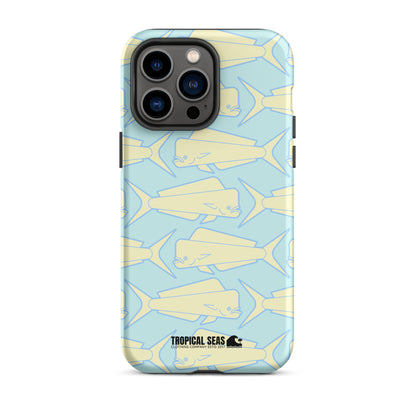 Tropical Mahi Mahi Fish Tough Case for iPhone® - Sustainable Mobile Phone Cases from Tropical Seas Clothing 