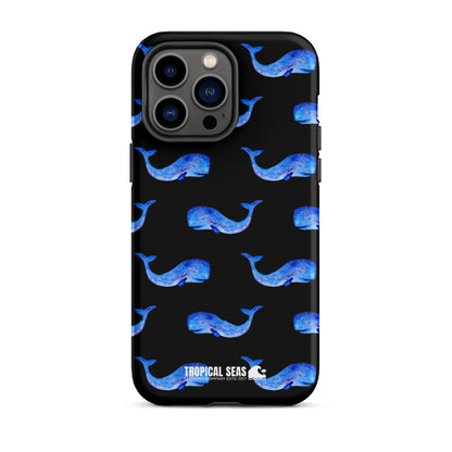 Goodnight Whale Tough Case for iPhone® - Sustainable Mobile Phone Cases from Tropical Seas Clothing 