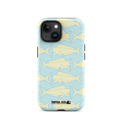 Tropical Mahi Mahi Fish Tough Case for iPhone® - Sustainable Mobile Phone Cases from Tropical Seas Clothing 