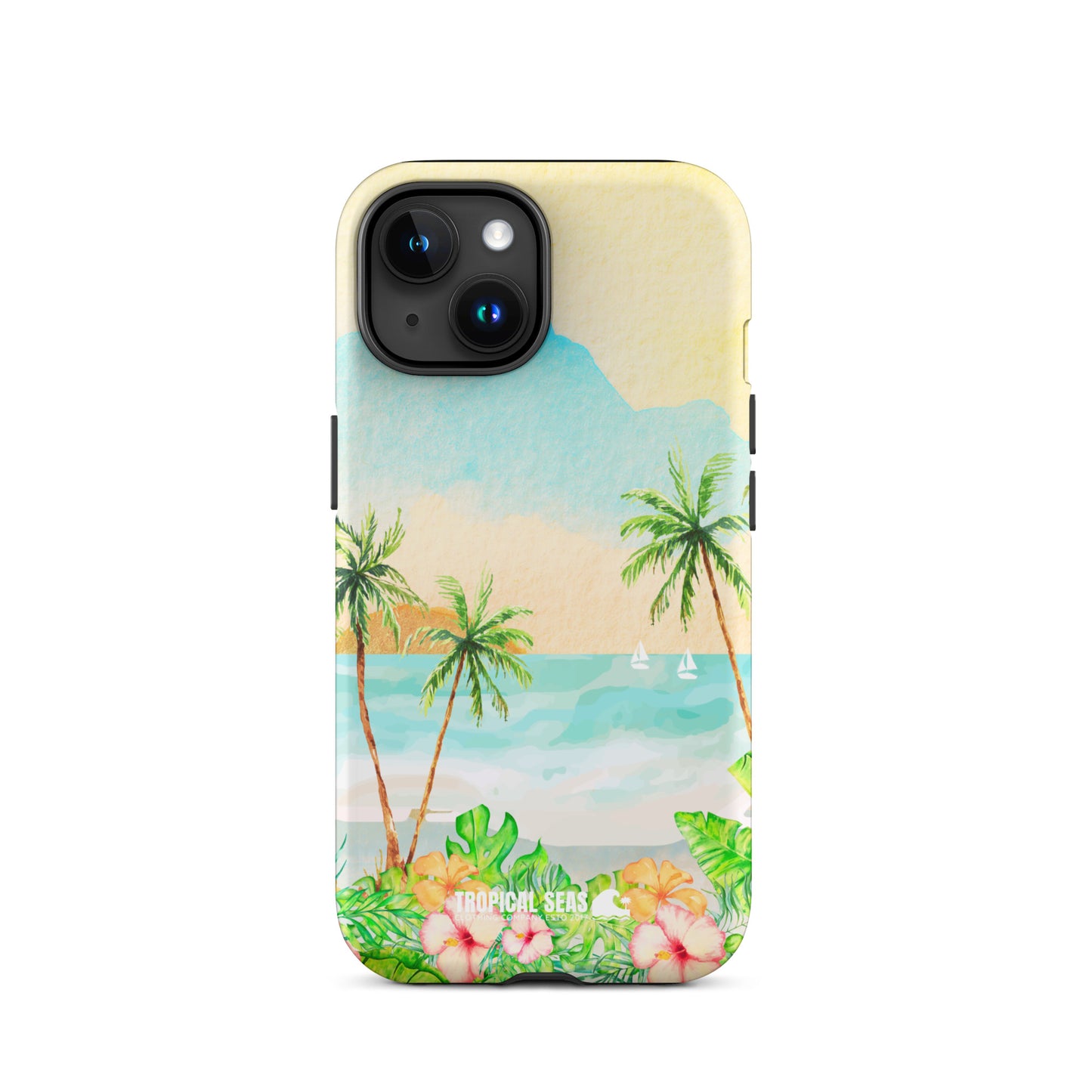 Tropical Dreaming Tough Case for iPhone® - Sustainable Mobile Phone Cases from Tropical Seas Clothing 