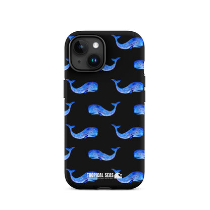 Goodnight Whale Tough Case for iPhone® - Sustainable Mobile Phone Cases from Tropical Seas Clothing 