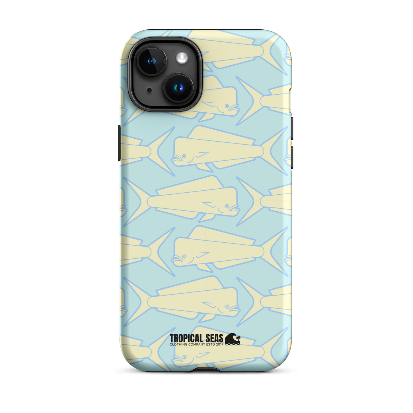 Tropical Mahi Mahi Fish Tough Case for iPhone® - Sustainable Mobile Phone Cases from Tropical Seas Clothing 