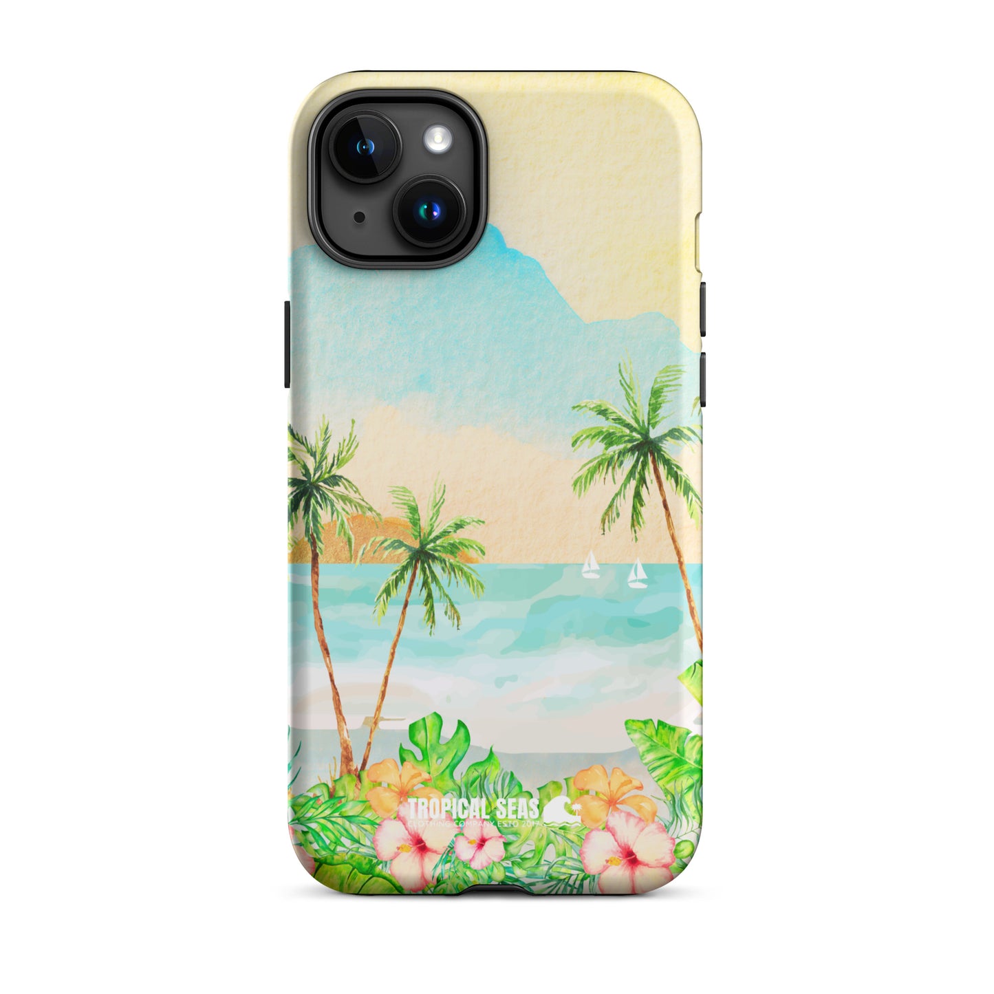 Tropical Dreaming Tough Case for iPhone® - Sustainable Mobile Phone Cases from Tropical Seas Clothing 