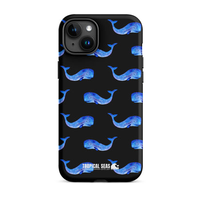 Goodnight Whale Tough Case for iPhone® - Sustainable Mobile Phone Cases from Tropical Seas Clothing 