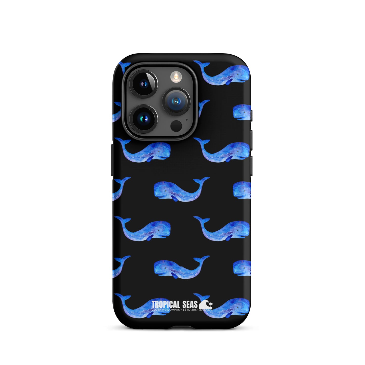 Goodnight Whale Tough Case for iPhone® - Sustainable Mobile Phone Cases from Tropical Seas Clothing 