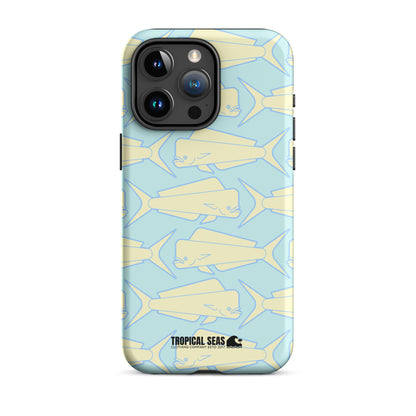 Tropical Mahi Mahi Fish Tough Case for iPhone® - Sustainable Mobile Phone Cases from Tropical Seas Clothing 