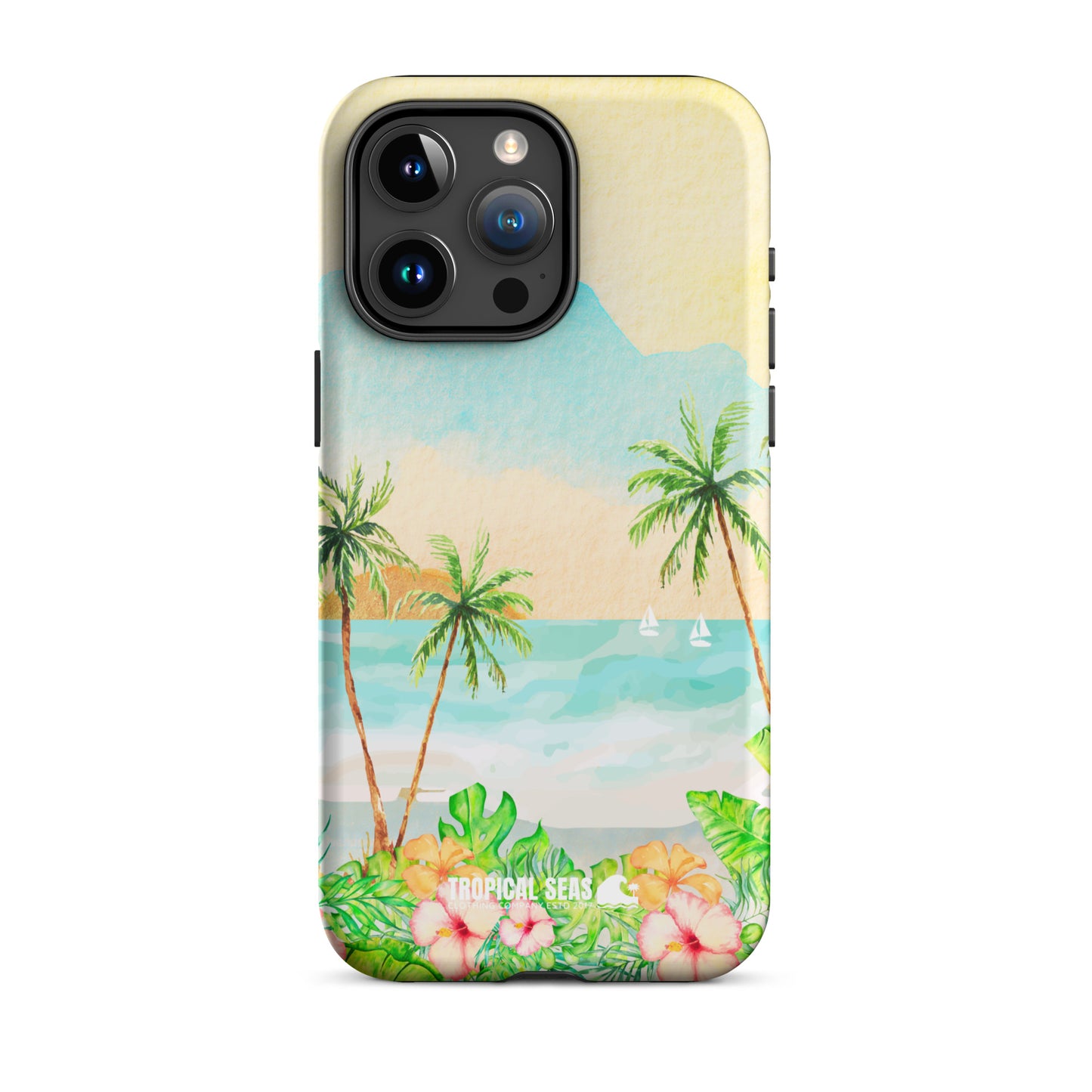 Tropical Dreaming Tough Case for iPhone® - Sustainable Mobile Phone Cases from Tropical Seas Clothing 