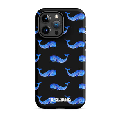 Goodnight Whale Tough Case for iPhone® - Sustainable Mobile Phone Cases from Tropical Seas Clothing 