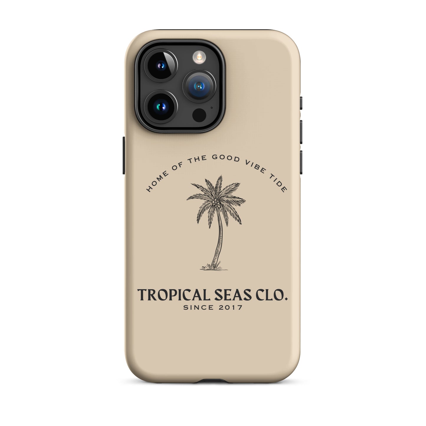 One Palm Beach Tough Case for iPhone® - Sustainable Mobile Phone Cases from Tropical Seas Clothing 