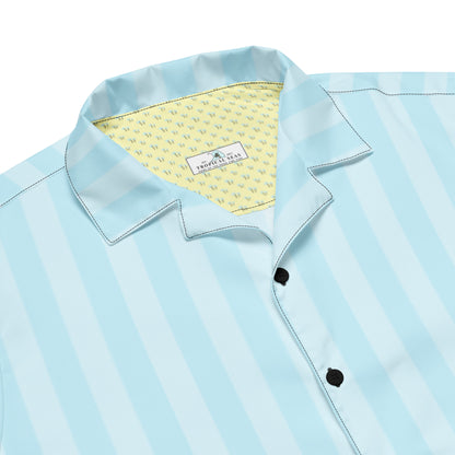 Bahama Breeze Hawaiian Button Down Shirt - Tropical Seas Clothing 