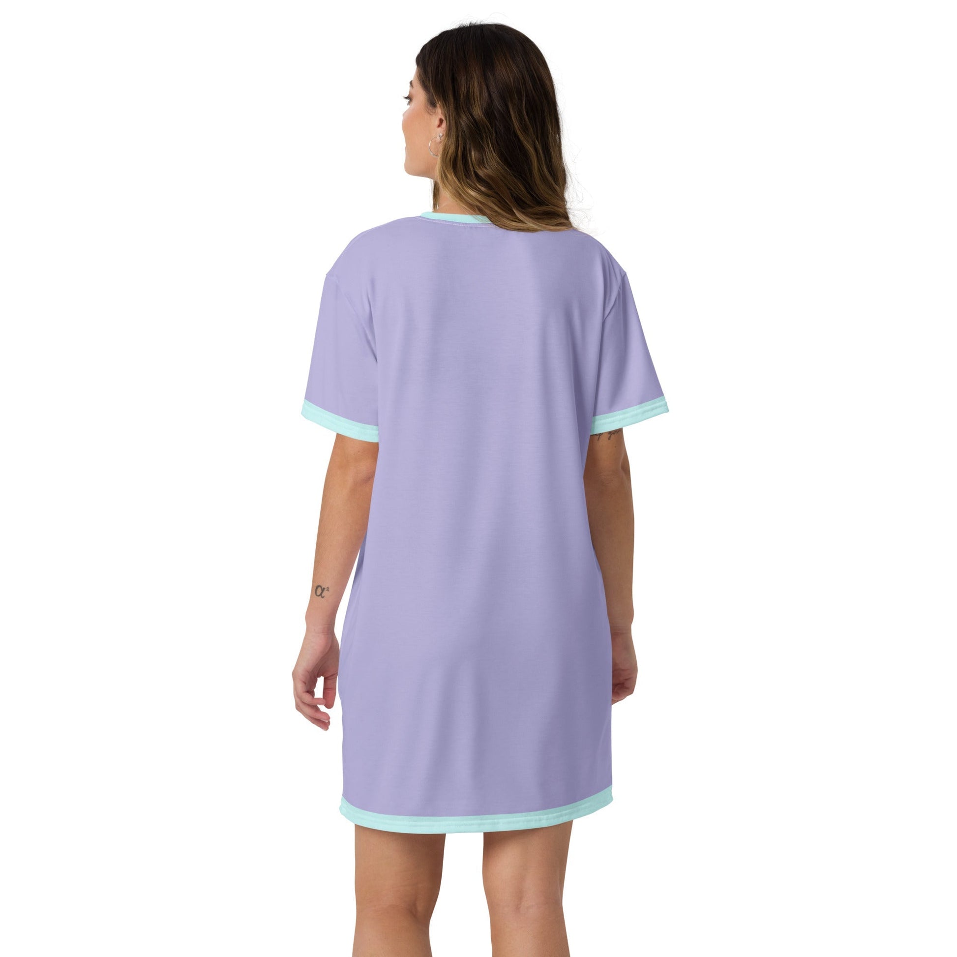 Women's Tropical Seas T-shirt dress - Tropical Seas Clothing 