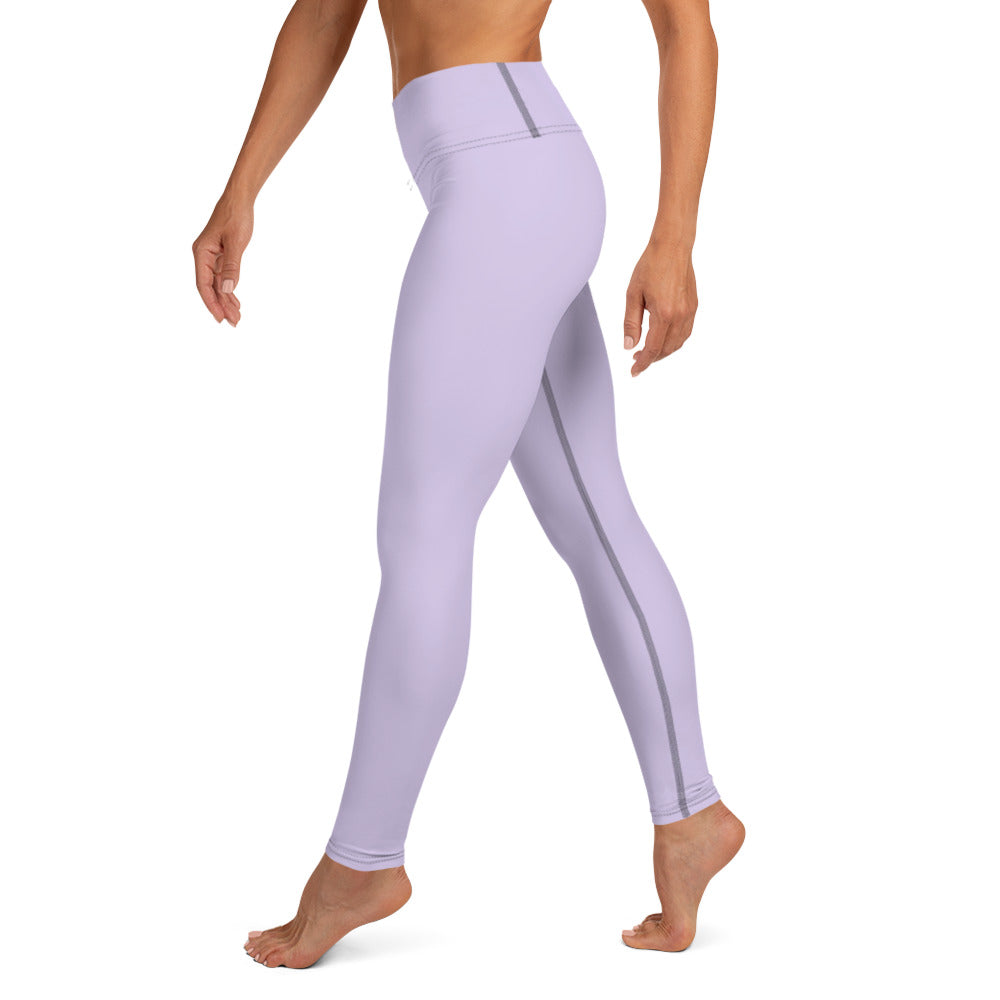 Women's Tropical Purple Sunset Yoga Leggings - Tropical Seas Clothing 