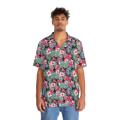 Men's Tropical Beach Party Hawaiian Shirt - Tropical Seas Clothing 